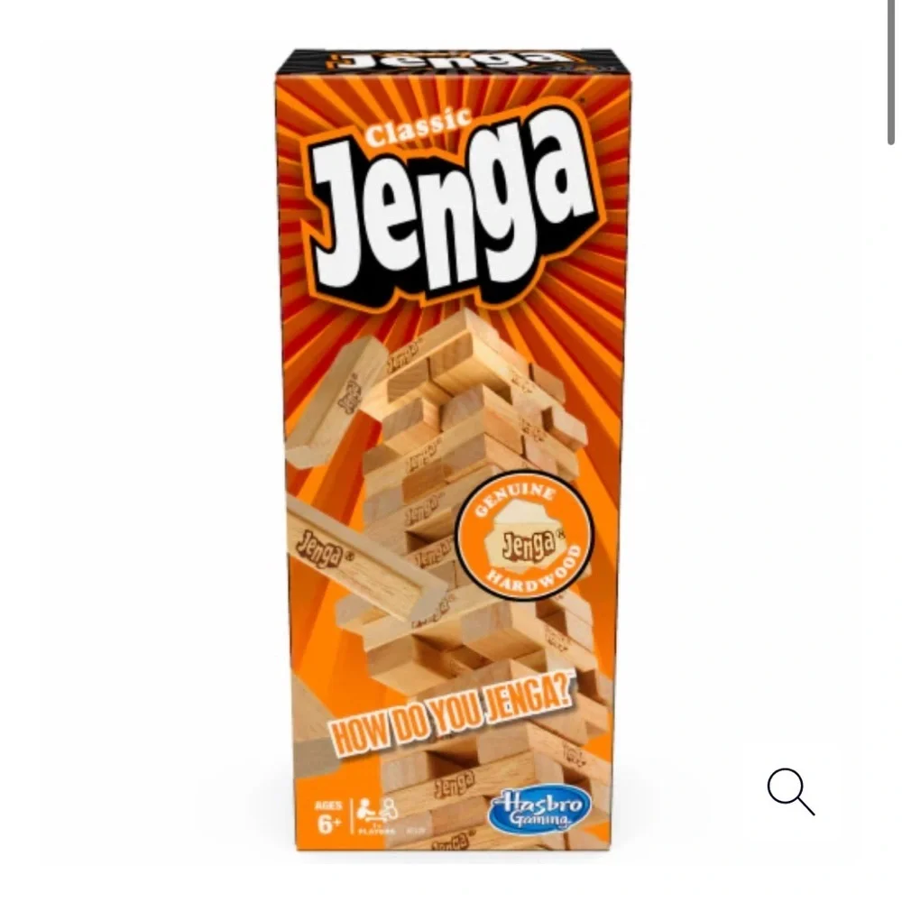 ❤️🆕 HASBRO Classic Jenga Game NIB SEALED
